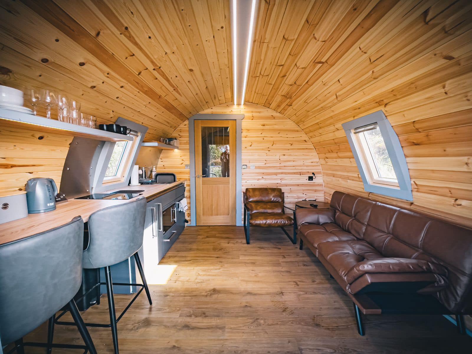 Sona Pod comfortable kitchen living room