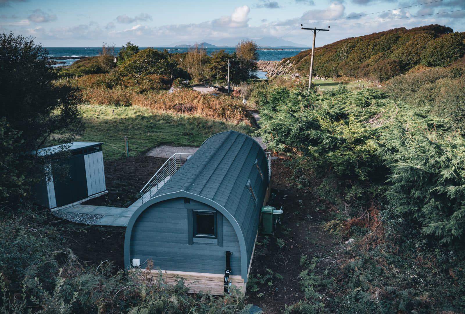 Sunndach Pod Private Parking and Utility Shed